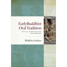 (영문도서) Early Buddhist Oral Tradition: Textual Formation and Transmission Hardcover, Wisdom Publications, English, 9781614298274