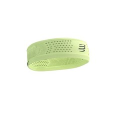 Compressport 窄版止汗呼吸頭帶3.0 多色可選 男女可用 運動 慢跑 馬拉松, 暗影萊姆, 1個