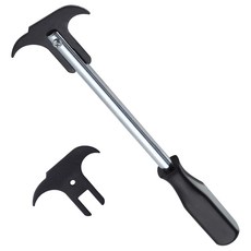 SPEEDWOX 듀얼 후크 팁 오일씰 리무버 씰 풀러 여분 블레이드 포함 승용차 SUV 경트럭용, 1개