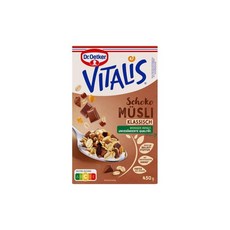 Dr. Oetker 비탈리스 초콜릿 뮤즐리 클래식 450g, 1개, 1g