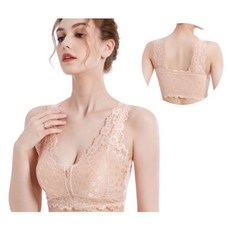 MTC-03 頂級高質感碎花蕾絲術後內衣 隆乳術後內衣 義乳內衣 無鋼圈術後義乳專用假乳房內衣 乳癌口袋內衣 乳癌內衣