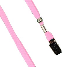 素面識別證帶 50條/包 證件繩 證件帶 吊繩 掛繩, 1個, 粉紅, 粉紅