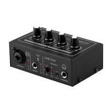 아리스노보 2채널 오디오 인터페이스 믹서 24Bit 방송장비 ASIO 개인방송 오인페, UMB-GX2