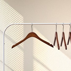 씨인크 옷가게 고급 원목 월넛 옷걸이 바지걸이, 여성 일반형 월넛, 10개