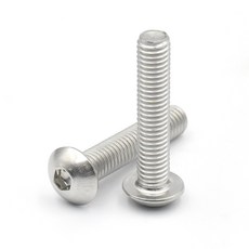 인프라테크몰 M5 스텐 서스 둥근머리 육각렌치 볼트, 10개, 8mm