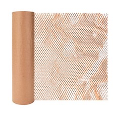 벌집 종이 롤 고강도 완충 포장재 택배 제품보호용 친환경 재활용 가능, 1개, 갈색 50cmX100M