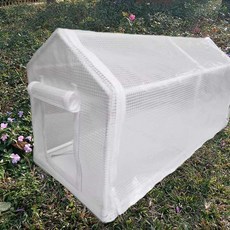 야외 강아지집 방풍커버 실외 견사 보온 투명 케이지, 1개, 5. 120x40x50 화이트 PE 바닥막O