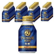 日本 BOSS 最高峰罐裝咖啡 微糖, 24個