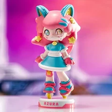 POP MART 블라인드 박스 아줄라 애니멀 스포츠 시리즈 미스터리 백 장난감 인형 귀여운 피규어 데스크탑 장