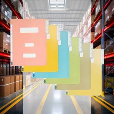 정부화일 분홍 10개입 A4 분류 오피스 공사현장 문서보관 합지 사무용품