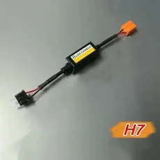 헤드라이트조명 4PCS HH4H색상H 9006 LED 디코더 2V 검정색 깜박임 CAUS 어댑터 간섭, 05 PC H색상