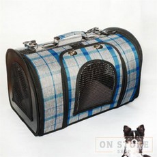 [ON디자인] 투스백 블루 강아지외출가방