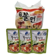 칠갑 쫄면사리1kg + 해인 쫄면장x3, 1kg