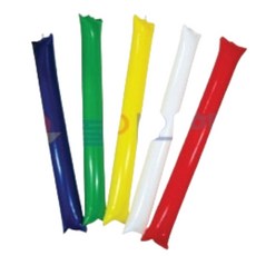 행사용 운동회 2개입 응원막대풍선 파티풍선 긴풍선, 노랑