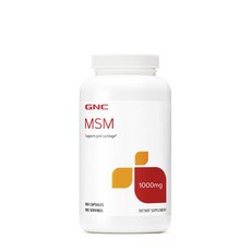 GNC 健安喜 MSM膠囊 1000mg, 180顆, 1罐