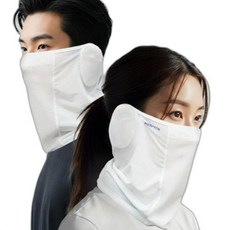 자외선 차단 마스크 귀덮는 햇빛 가리개 운동 스포츠 골프 낚시 등산 얼굴 복 보호 야외 현장 작업용, 곤색, 1개