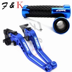 CBR600RR CBR1000RR 2009 2017 RR 2015 클러치 CNC 2018 1000 브레이크 CBR 600 2010 2011 2012 오토바이 2008 레버 2016, 1 set Blue, 1개