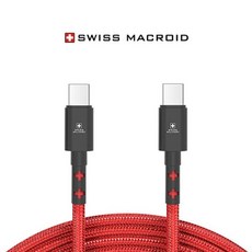 PD타입케이블 프리미엄페브릭 C타입toC타입 고속 PD충전케이블 1.2M, CtoC_PD케이블_1.2M, 블랙