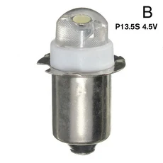 식물등연결선 LED 손전등 전구 교체 표시기 소형 전구 P13.5S LED 토치 라이트 3V 4.5V 6V, 03 4.5V, 01 CN
