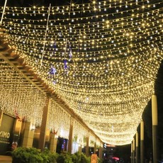 ACB照明 24V LED星空閃爍燈串 戶外全防水燈串 10米/20米/30米/50米 110V/220V 戶外燈串, 24V暖白 10米防水燈串（不含變壓器）, 1個