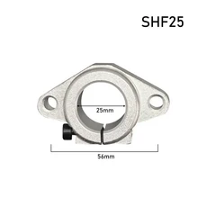 알루미늄 합금 선형 베어링 XYZ 테이블 SK8 SK10 SK12 SK16 SK20 레일 샤프트 지지대 SHF8 SHF10 SHF12 SHF, 12 SHF25