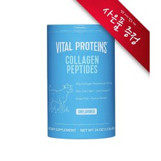 [정품 미국 배송] *NEW* 네추럴 홀 뉴트리션 바이탈 프로틴 콜라겐 펩타이드 680g Vital Proteins Collagen [사은품증정], [1개] : 챱스틱(랜덤) 1개, 콜라겐, 1개