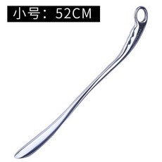 加長鞋拔子 免彎腰長柄提鞋器 66CM, 1個, 合金實心鞋拔, 52厘米