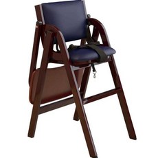 아기하이체어 원목 접이식 식당 식탁 의자 체어 카페 업소용