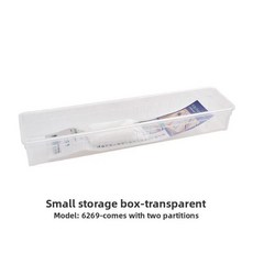 확장형 서랍 수납함 칸막이가 정리 도구 류 내장형 걸이식 수납 디자인, 1개, 3. 칸막이 있음 - 길이 조절 불가 - 스몰 사이즈