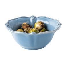줄리스카 베리&뜨레드 지름 18cm 불루 씨리얼 볼 (Berry & Thread Chambray Cereal/Ice Cream Bowl), 1개