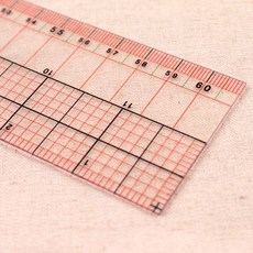 대영계기 그레이딩자 방안자 30cm 60cm 재단 제도 투명 눈금자, 1개, 60센치 인치겸용
