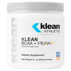 Klean Athlete BCAA + Peak ATP 柳橙風味, 1個, 258g