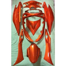 雷霆 125&150 / Racing 125&150 全新副廠烤漆車殼 全套優惠價, 1個, 橙紅,無