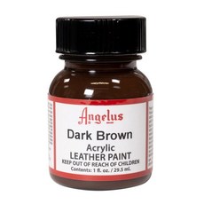 엔젤러스 아크릴 레더 페인트 018 dark brown 다크브라운 1oz 29.5ml