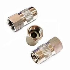 New EASY 컨넥터 - 5C 케이블용(압착공구 불필요), Push-on F-Connectors, 1개