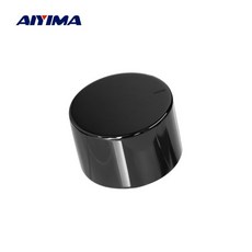 Aiyima 오디오 A07A07 Max 증폭기용 AIYIMA 25MM 교체용 블랙 세라믹 볼륨 노브, 기본