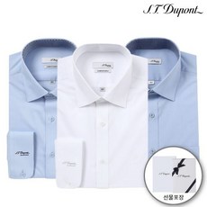 [백화점 정품] 에스티듀퐁 [2매세트]듀퐁셔츠 클래식 정장 긴소매 슬림핏 일반핏 와이셔츠 (8종 택 2)