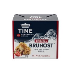TINE 티네 스키퀸 브라운치즈 250g (아이스박스+아이스팩 ), 4개