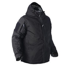 OCANXUE 남성용 스노우 스키 재킷 카모 전술 따뜻한 재킷 방수 후드 코트 방풍 겨울 파카 포켓 9개 포함 블랙. M 144603