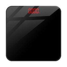 자비타 디지털 LED 가정용 체중계, 블랙, 1개