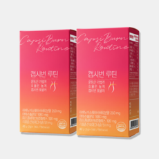 이너셀 캡시번루틴 체지방연소 체중조절 다이어트 팻버닝시번루틴 체지방연소 체중조절 다이어트 팻버닝, 2박스, 42g