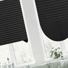 붙이는 블라인드 셀프 설치 무타공 창문 햇빛가리개 150cm