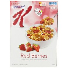 스페셜 K 시리얼 레드 베리 37온스 Special K Cereal Red Berries 37 Oz, 1개, 1.048kg