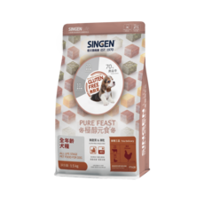 信元發育寶《 極醇元食 鮮嫩三品 餉味舞食 全齡犬凍乾糧 1.5kg 》無穀狗飼料 狗凍乾飼料【Plumes寵物部屋】, 牛肉+雞肉+鴨肉, 1個