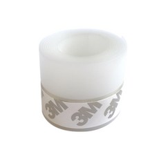 3M 門縫窗戶氣密條 門窗密封膠帶, 1個, 門窗氣密條 35mm寬 (透明) 1M