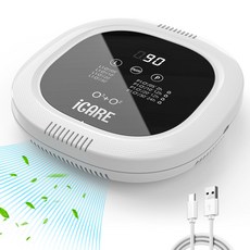 10000mAh 오존 발생기 충전식 오존 탈취기 가정용 공기 청정기 강력한 소취