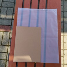 35x45cm 6호 여행소품케이스 투명 파우치 분리수납
