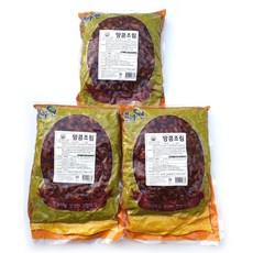 새마원 국내제조 땅콩조림 업소용 땅콩자반 마른반찬, 3개, 2kg