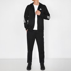 아디다스 남성 트레이닝셋업 3스트라이프 DK 후드 트렉수트 운동복세트