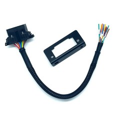 UPsicHi J1962 OBD2 암 - 오픈 피그테일 케이블 브래킷 16핀 OBDII 포트 교체 어댑터 [1피트/30cm] 310547 8765511725